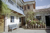 Peru, Cusco, traditional house